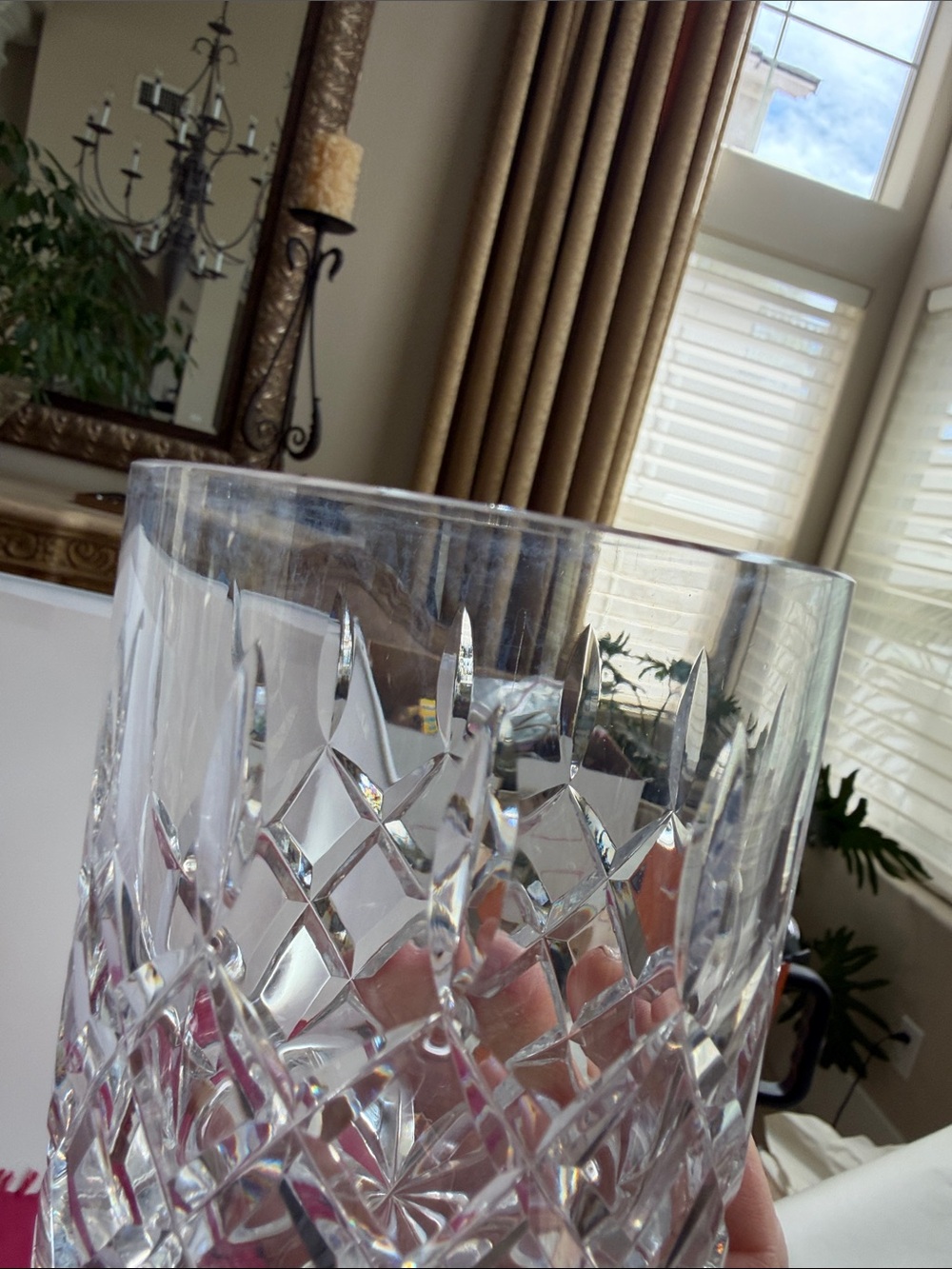 Double Old Fashioned Rosses by Tyrone Crystal Glasses set of 2 - Picture 12 of 16